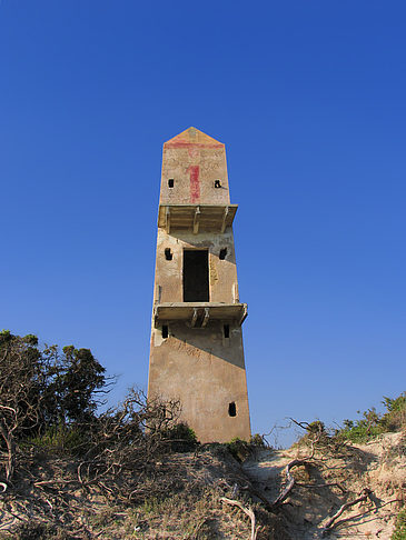 Foto Obelisk am Strand