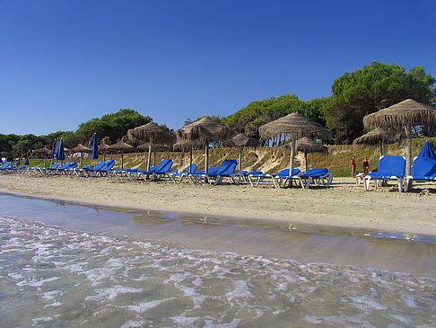 Fotos Liegestühle am Strand