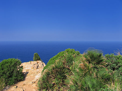 Blick auf das Meer Fotos