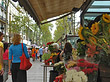 Blumenstand in der La Rambla Foto 